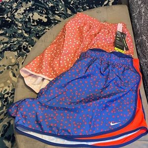 Plus size women nike shorts 3xl Two pair